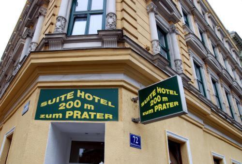 Suite Hotel 200m zum Prater Wien Exterior foto