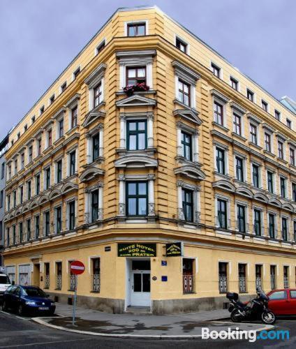 Suite Hotel 200m zum Prater Wien Exterior foto